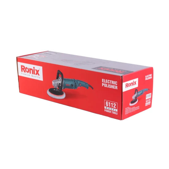 Ronix 6112 Variable Speed Polisher 800-3000 Rpm Detachable Handle for Car Boat Sanding Polishing Polisher Machine Car