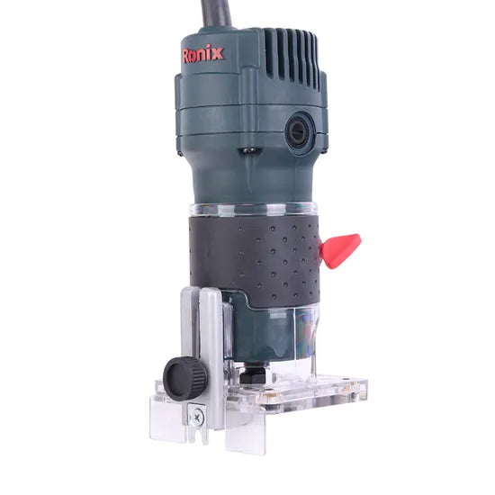 Ronix 7106 Electric Hand Trimmer Wood Router 220V 550W 30000rpm Speed Router Tool Motor Router Electric Trimmer