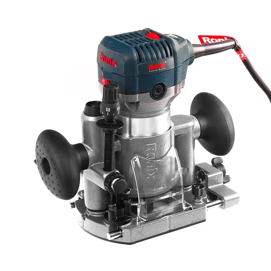Ronix 7108 Variable Speed 13000-33000rpm Electric Handheld Corded Palm Wood Router Electric Compact Router Trimmer