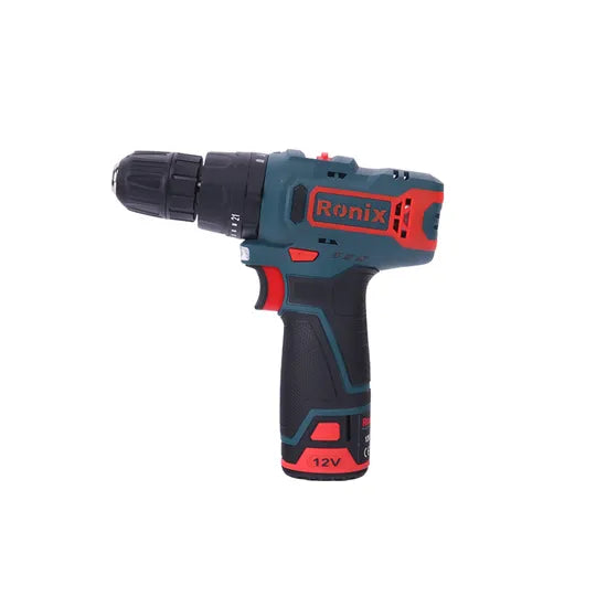 Ronix 8101K Cordless Drill 20V Max Brushless 2.0 Ah Battery Charger Automatic Chuck Drill Cordless Impact Drill Driver