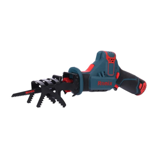 Ronix 8103K Cordless 12V Reciprocating Saw Steel Wood Plastic Cutting Saw