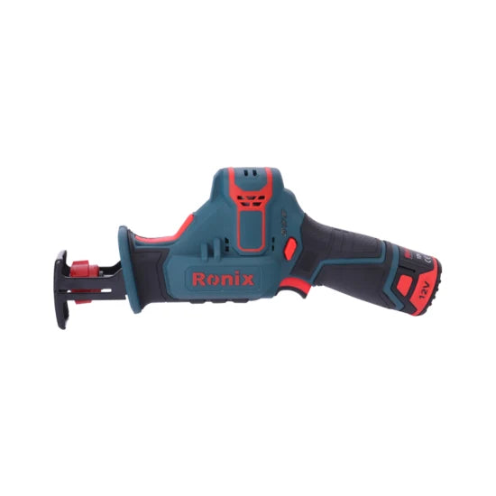 Ronix 8103K Reciprocating Saw 12V Cordless Reciprocating Saw with Two 2.0ah Batteries and Charger Cordless Reciprocating Saw