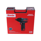 Ronix 8104K Electric Screwdriver Is Featured with Dual-Position Handle LED DC Charging Cordless Impact Screwdriver