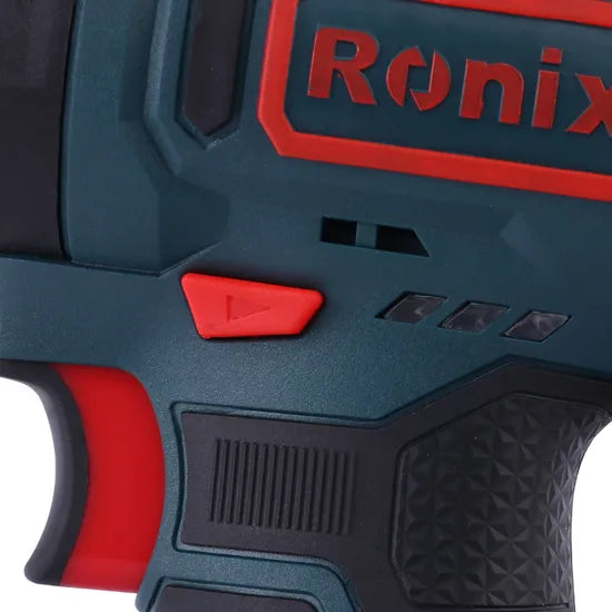 Ronix 8104K Screwdriver Soft Rubber Handle Design Provides More Comfortable Grip in Operation Cordless Screwdriver