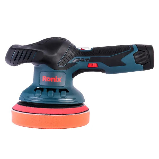 Ronix 8309 Cordless Dual Action Polisher 12V 150mm 2200-4800rpm Electric Polisher Power Tools Cordless Dual Action Car Polisher Polishing Machine