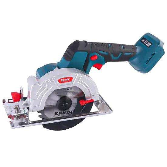 Ronix 8650 20V Lithium-Ion Sub-Compact Circular Saw Brushless Cordless 125mm Circular Saw Aws Capable Brushless Circular Saw