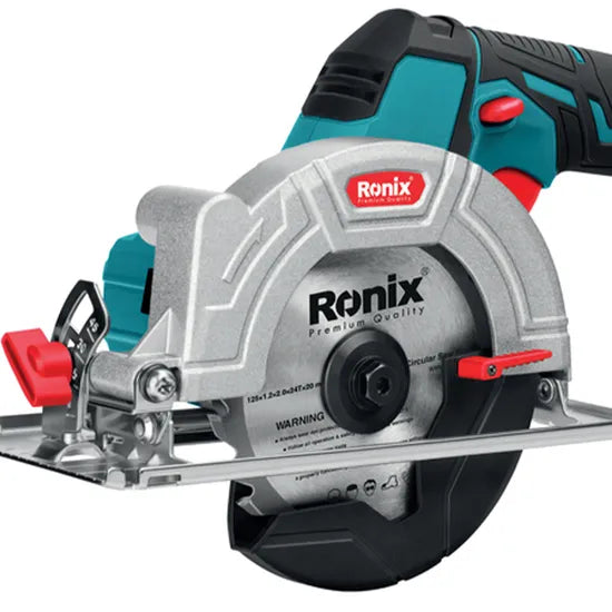 Ronix 8650 6000 Rpm Circular Saw for Faster Cutting and Ripping with 2.0ah Battery for Operator Comfort Brushless Circular Saw