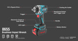 Ronix 8655 Brushless Impact Wrench with Resonable Price