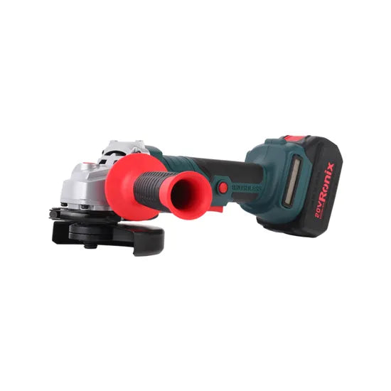 Ronix 8657 Brushless Cordless Angle Grinder 20V High Speed Rechargeable Cordless Angle Grinder Lithium Power Tools