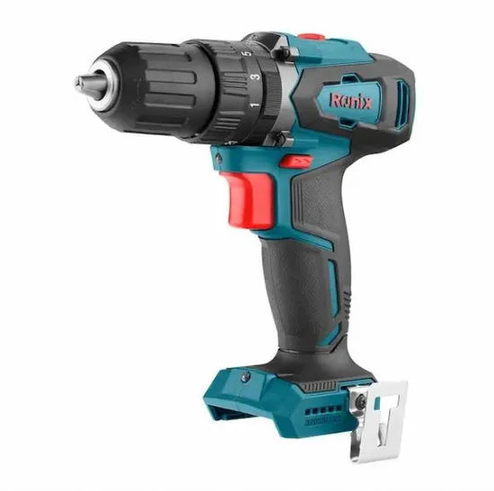 Ronix 8900K 20V Power Hammer Drills DC Durable High-Powered 13mm Cordless Impact Drill