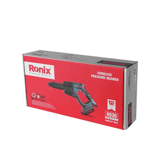 Ronix 8930 Brushless Car Wash Tools with Rechargeable Lithium Battery