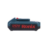 Ronix 8990 2.0ah 20V Power Tools Charger for Cordless Drill Impact Wrench Saw Trimmer Grinder General Use Lithium Battery Pack