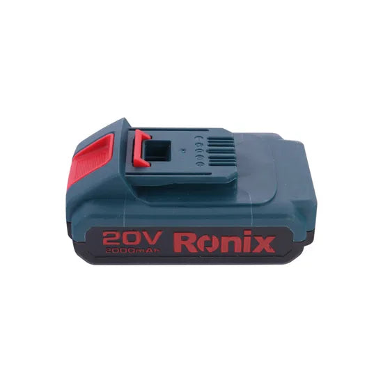 Ronix 8990 Hot 20V Rechargeable Lithium Ion Battery for Cordless Drill Power Tools Replacement Battery Pack