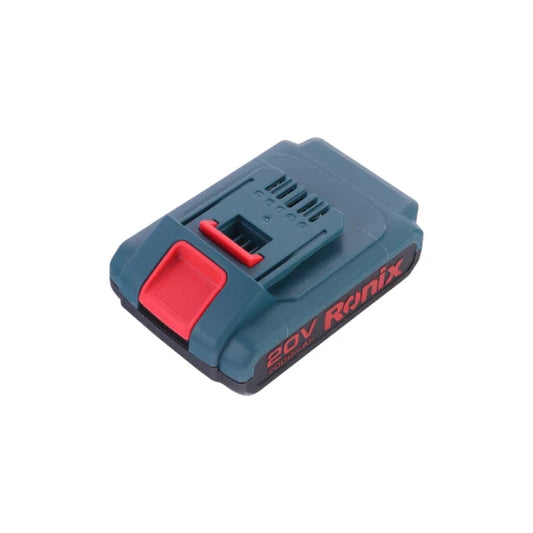 Ronix 8990 Hot 20V Rechargeable Lithium Ion Battery for Cordless Drill Power Tools Replacement Battery Pack