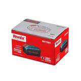 Ronix 8991 20V 4.0ah Factory Price Large Capacity Lithium Ion Battery Rechargeable Cordless Battery