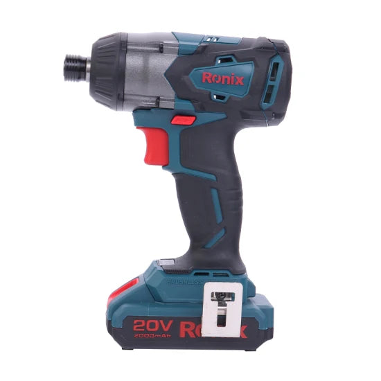 Ronix Battery Power Tools 8906 20V Electric Cordless and Brushless Impact Driver