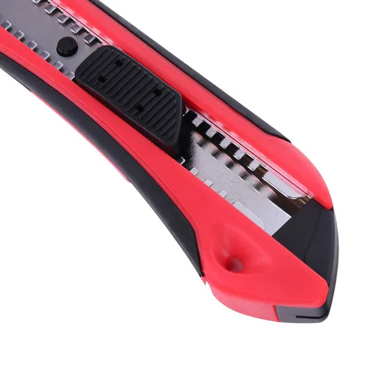 Ronix Hand Tool Rh-3006 18mm Mini Portable Carbon Steel Blade Retractable Cutter Knife