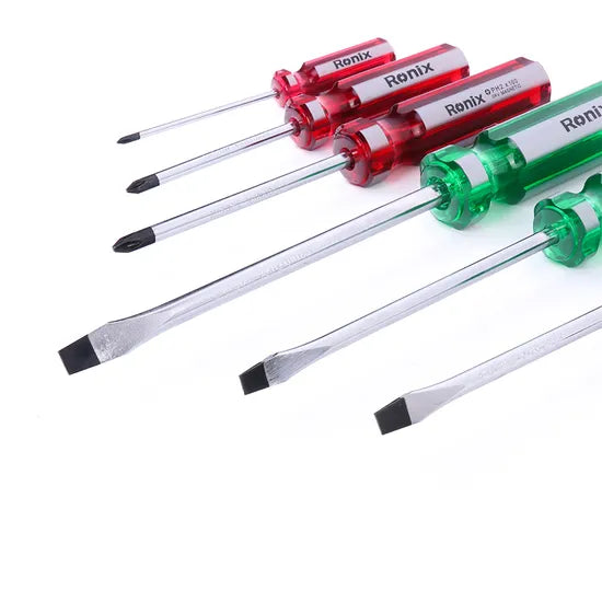 Ronix Hand Tool Set Model Rh-2701 Mini Portable 7PCS Colorline Precision Screwdriver Bit Set