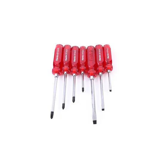 Ronix Hand Tool Set Model Rh-2906 7PCS Screw Driver Bit Hammer Screwdriver Set