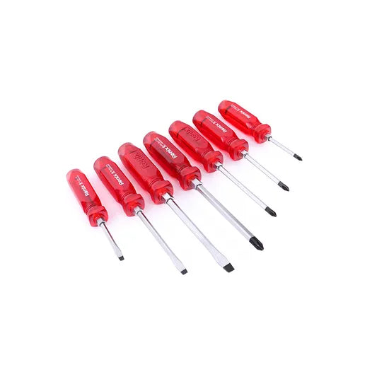 Ronix Hand Tool Set Model Rh-2906 7PCS Screw Driver Bit Hammer Screwdriver Set