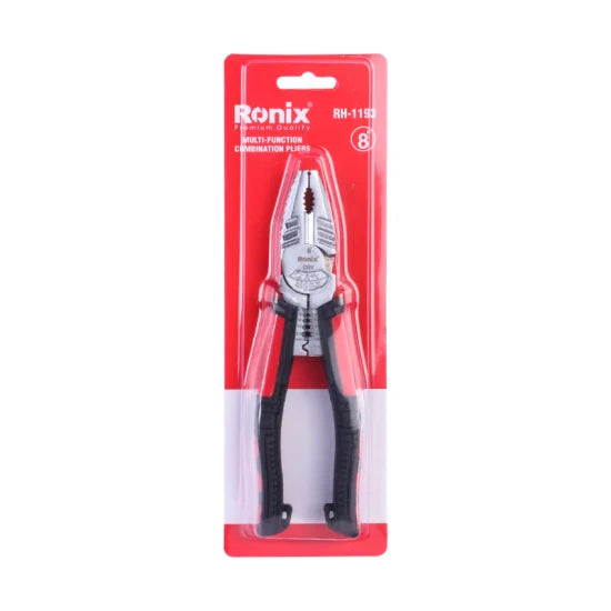 Ronix High Quality Model Rh-1193 Cutting and Twisting Wire 8" Multi-Function Combination Plier