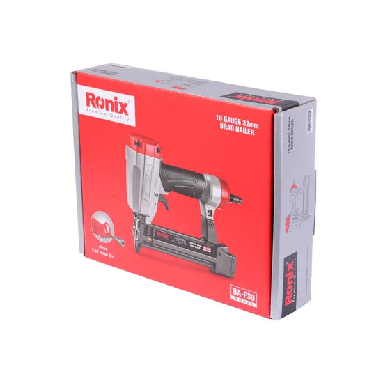 Ronix High Quality Ra-F30 Mini Portable Pneumatic Fastening Fixing Electric Tools Electric Nail Gun Air Nailer Stapler Machine