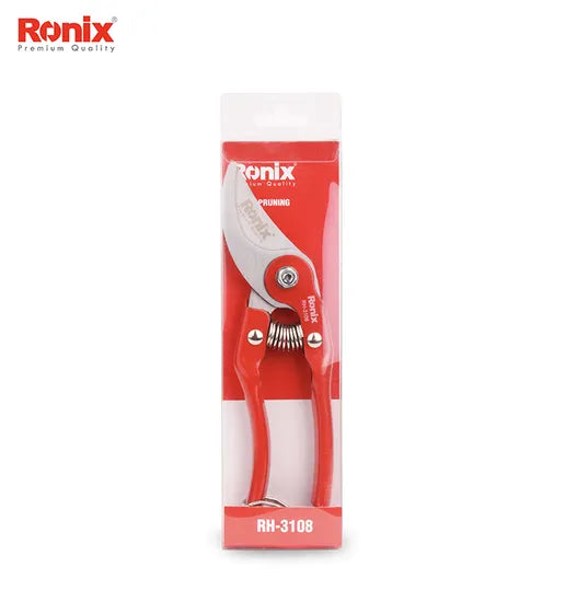 Ronix High Quality Rh-3108 Sharp Garden Pruning Shear Electric Scissor Pruning