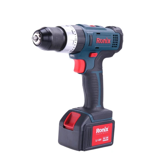 Ronix Hot-Selling Waterproof Model 8618 12V 1.5ah Li-ion Cordless Impact Drill Driver