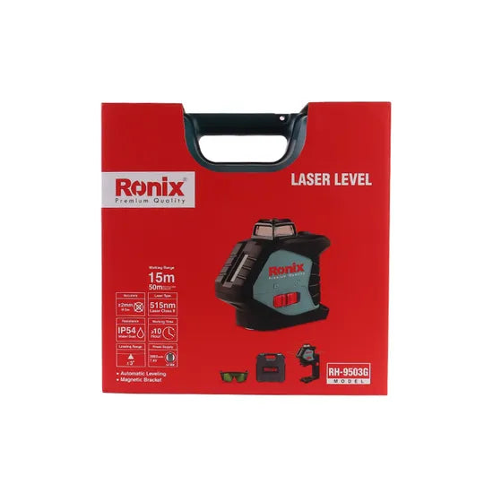 RONIX Ronix Measuring Tool Model Rh-9503G 16 Lines Green Line Leveling Machine Laser Level
