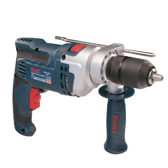 Ronix Model 2215 13mm 750W Impact Drill Mini Electric Drill Bit Set Machine