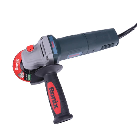 Ronix Model 3113 Ready Stock 100/115mm 850W Slide Switch Mini Electric Angle Grinder for Grinding & Cutting