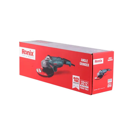 Ronix Model 3212 230mm 2350W Single Speed Slide Switch Mini Electric Angle Grinder for Grinding & Cutting