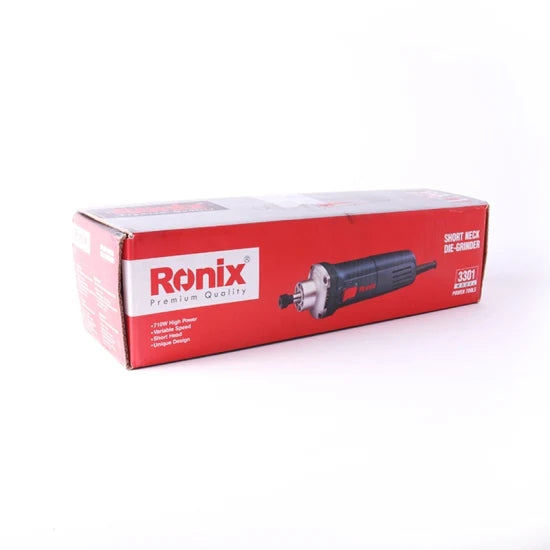 Ronix Model 3301 Electric Mini Short Neck Die Grinder with Speed Control 3m Cable