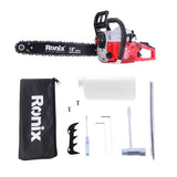 Ronix Model 4647 45cm/18′′ 49.3cc Gasoline Chain Saw