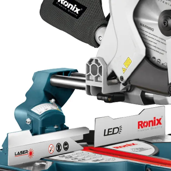 Ronix Model 5402 Factory 2000W 250mm Mitre Saw Industrial Woodworking High Quality Sliding Miter Saws