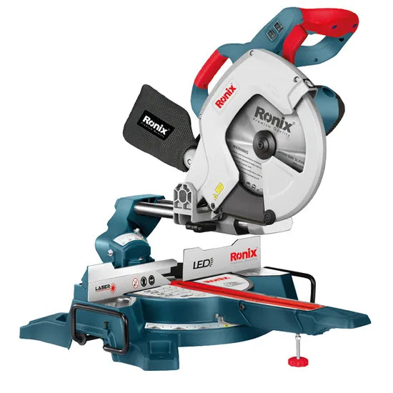 Ronix Model 5402 Factory 2000W 250mm Mitre Saw Industrial Woodworking High Quality Sliding Miter Saws