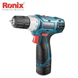 Ronix Model 8012 12V 1500rpm Hot Sale Cordless Drill Driver