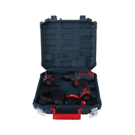 RONIX Ronix Model 8104K 12V Lithium Battery Cordless Mini Portable Drill Bit Set Power Screwdriver
