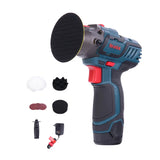 Ronix Model 8304 Free Accessories 12V Mini Electric Sander Polishing Machine Cordless Car Polisher