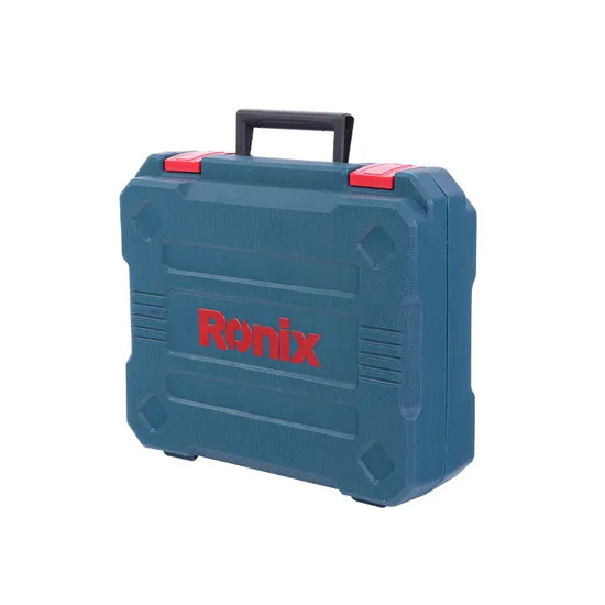 Ronix Model 8905K Portable Impact Drill with Two Batteries