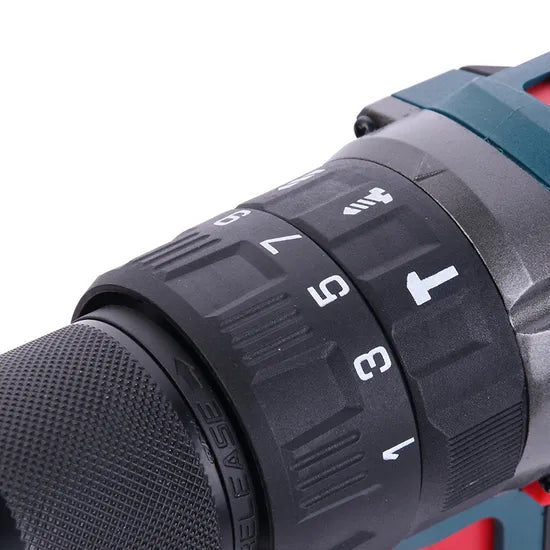 Ronix Model 8905K Portable Impact Drill with Two Batteries