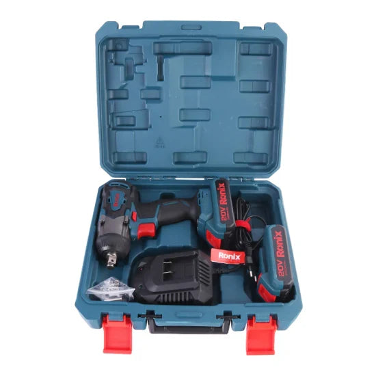 Ronix Model 8907K 20V 2A Battery Newest High Quality Cordless Brushless Motor Impact Wrench