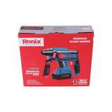 Ronix Model 8910 20V New Arrival Portable Cordless Brushless Rotary Hammer Drill Machine