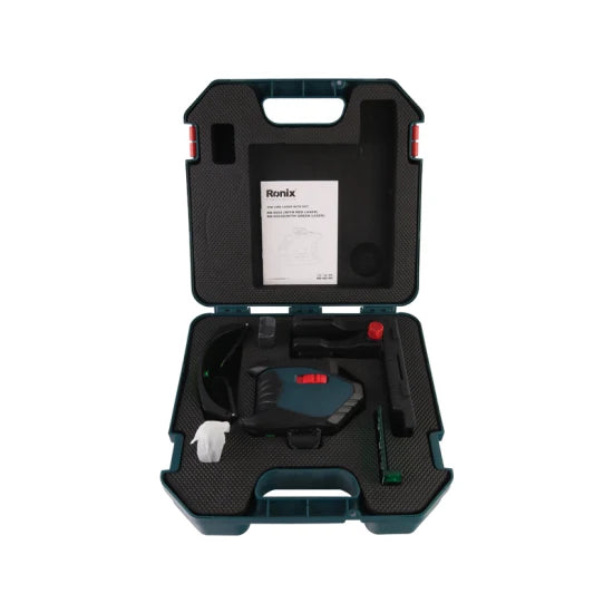 Ronix Model Green Beam Professional 360 Degree H Plus Cross-Line Laser Level