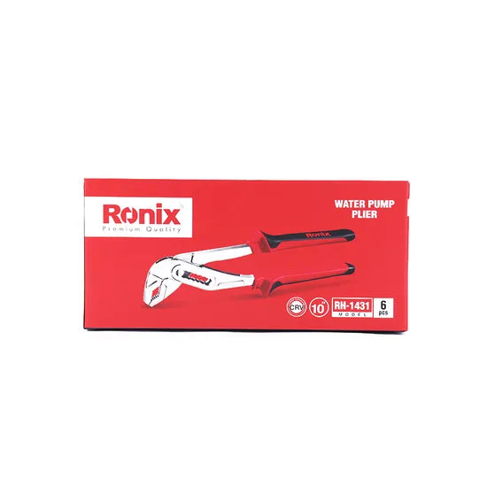 Ronix Model Rh-1431 10" Carbon Steel Cutting Wire Water Pump Plier