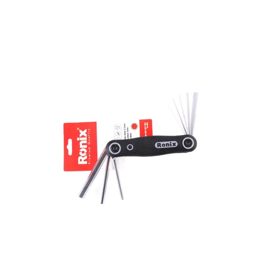 Ronix Model Rh-2020 Folding Torx Key Set 8 PCS Hex Key Wrench Set