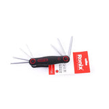 Ronix Model Rh-2021 High Quality Handle Tools Folding Hex Key Set 8PCS