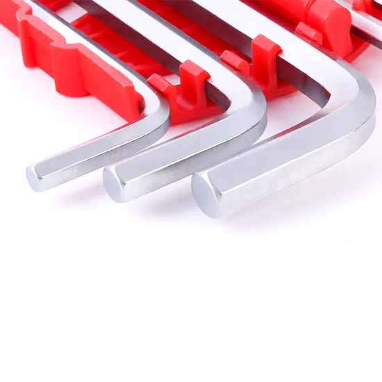 Ronix Model Rh-2029 Hand Tools 9PCS with Frame Allen Wrench Handle Folding Hex Torx Key Set