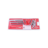 Ronix Model Rh-2029 Hand Tools 9PCS with Frame Allen Wrench Handle Folding Hex Torx Key Set