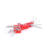 Ronix Model Rh-2041 Hand Tools CRV Material 18PCS Allen Wrench Handle Folding Torx Key Set